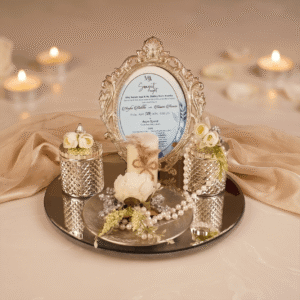 Ivory Crystal Tray